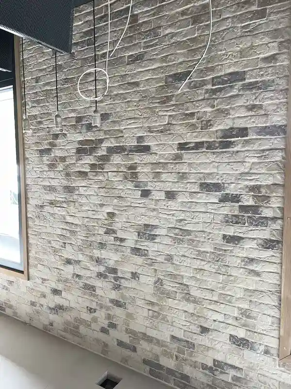 Mur avec finition pierre naturelle_Onex