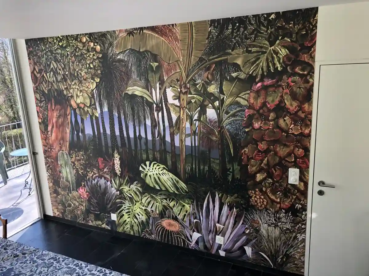 Papier peint mur de cuisine_Villa_Carouge